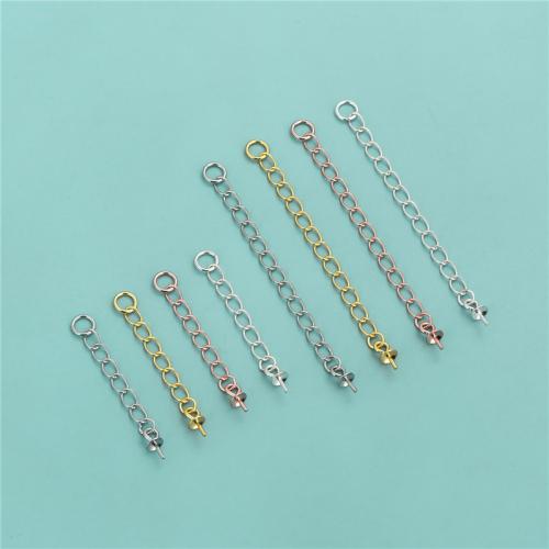 Sterling Silver Extender Chain, 925 Sterling Silver, DIY [