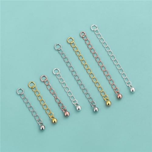 Sterling Silver Extender Chain, 925 Sterling Silver, DIY [