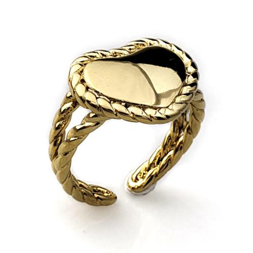 Edelstahl Fingerring, 304 Edelstahl, poliert, Modeschmuck & unisex, keine, verkauft von PC[