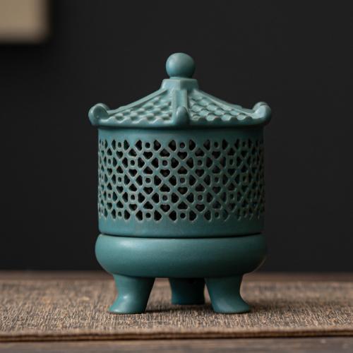 Porcelain Incense Burner, handmade, for home and office & durable [