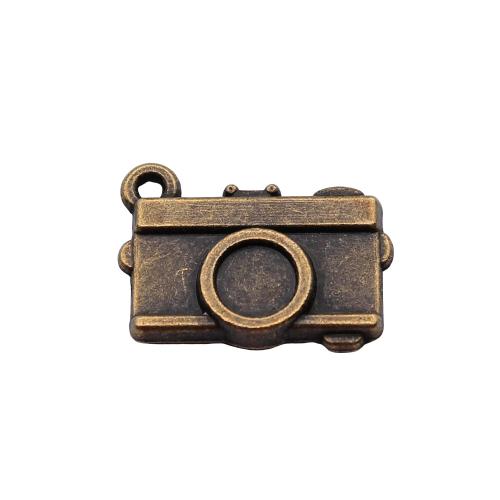 Zinc Alloy Jewelry Pendants, Camera, antique bronze color plated, vintage & fashion jewelry & DIY 