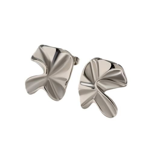 Boucles d'oreilles en acier titane, Placage ionique sous vide, styles différents pour le choix & pour femme, plus de couleurs à choisir, Vendu par paire