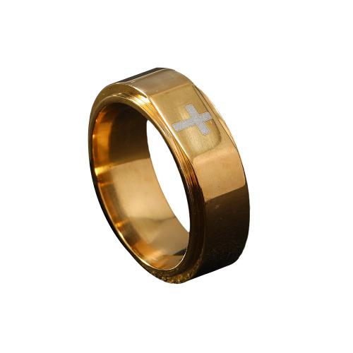 Bague en acier inoxydable, Acier inoxydable 304, Placage, normes différentes pour le choix & pour femme, plus de couleurs à choisir Vendu par PC[