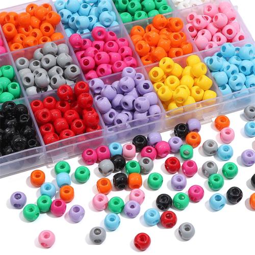 Enamel Acrylic Beads, DIY [