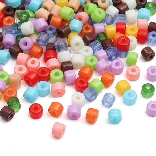 Perles en verre rocaille mélangées, Un signe rond., DIY, plus de couleurs à choisir Environ 1.5mm, 100/sac, Vendu par sac[