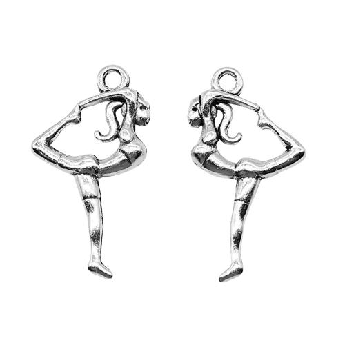 Zinc Alloy Jewelry Pendants, antique silver color plated, vintage & fashion jewelry & DIY 