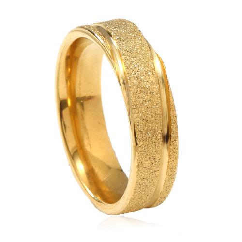 Bague en acier inoxydable, Acier inoxydable 304, Placage, normes différentes pour le choix & pour femme, plus de couleurs à choisir, Vendu par PC