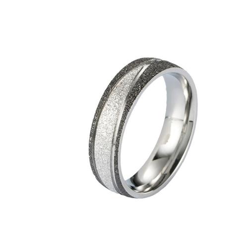 Stainless Steel Finger Ring, 304 Stainless Steel, plated, for woman US Ring [