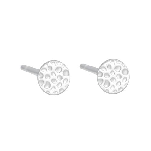 Sterling Silver Stud Earring, argent sterling 925, pour femme, argent, Vendu par paire[