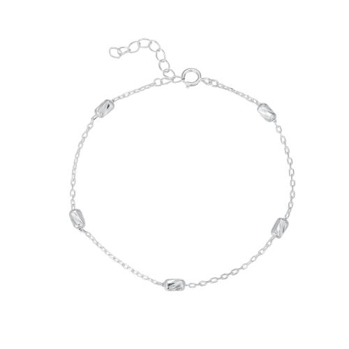 Sterling Silver Bracelets, 925 Sterling Silver, for woman, silver color [