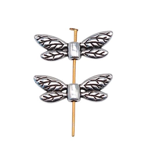 Zinc Alloy Jewelry Beads, Wing Shape, antique silver color plated, vintage & fashion jewelry & DIY [