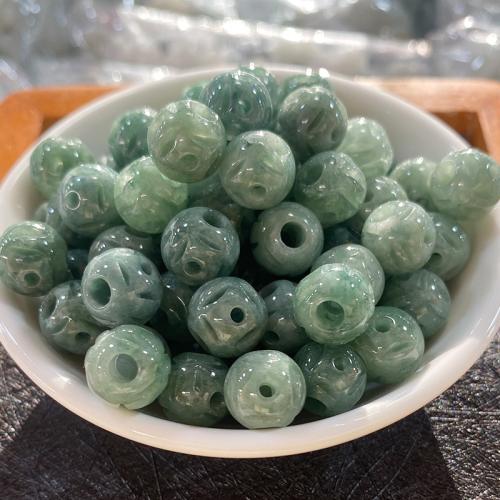 Perles de pierre gemme unique, jade, DIY, vert, 8mm, Vendu par PC[