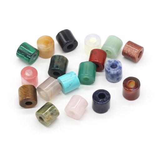 Single Gemstone Beads, Natural Stone, Column, DIY Approx 4mm 