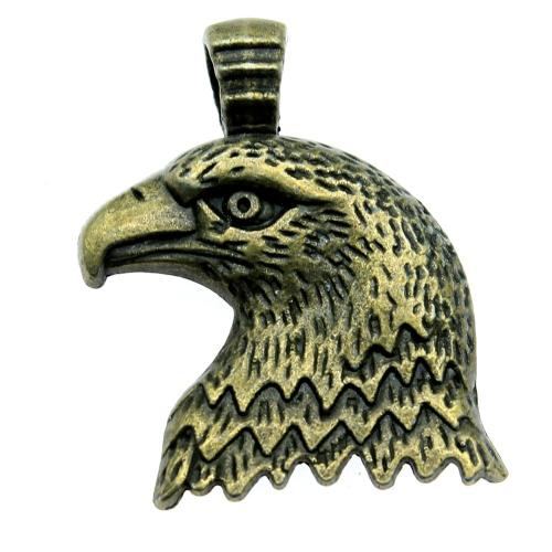 Zinc Alloy Animal Pendants, plated, vintage & fashion jewelry & DIY 