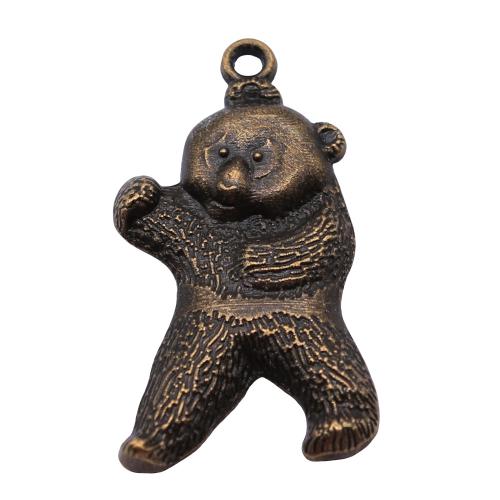 Zinc Alloy Animal Pendants, antique bronze color plated, vintage & fashion jewelry & DIY 