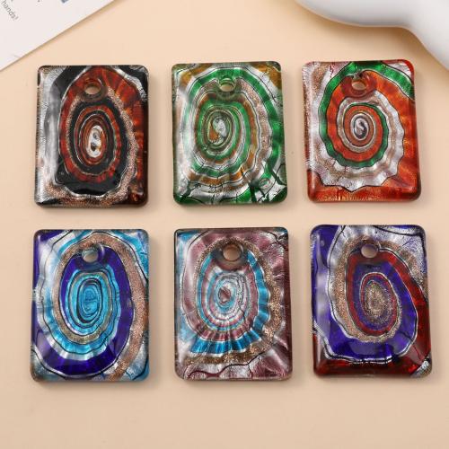 Lampwork Pendants, Rectangle, fashion jewelry & DIY [