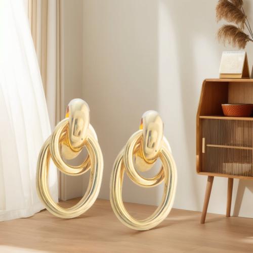 Zinc Alloy Drop Earring, plated, for woman 