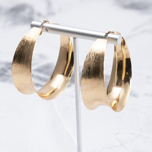 Zinc Alloy Hoop Earring, plated, for woman 