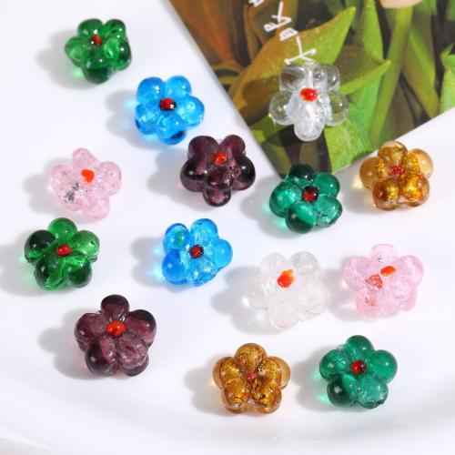 Blume Murano Perlen, Lampwork, Modeschmuck & DIY, keine, 20mm, verkauft von PC[