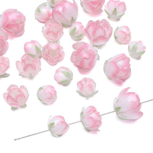 Acrylic Jewelry Beads, DIY pink Approx 1mm [