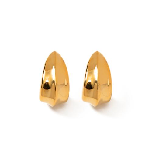 Brass Stud Earring, fashion jewelry & for woman 