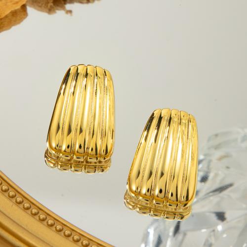 Brass Stud Earring, fashion jewelry & for woman 