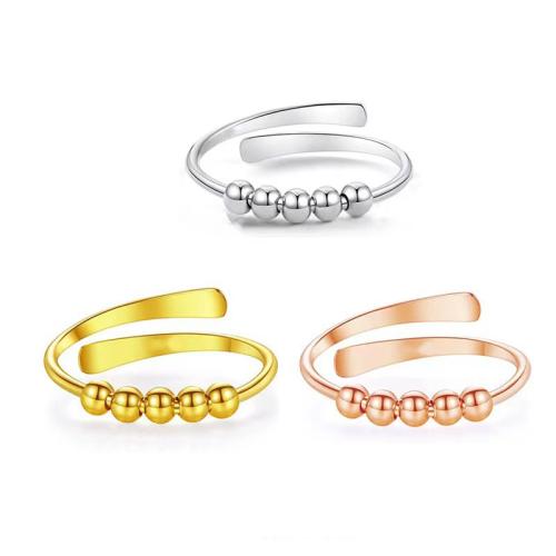 Bague en laiton, Placage, pour femme, plus de couleurs à choisir, Vendu par PC