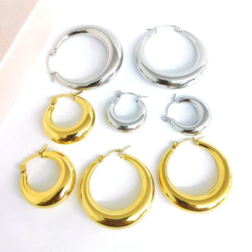 Stainless Steel Leverback Earring, 304 Stainless Steel, plated & for woman 