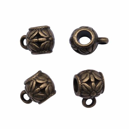 Zinc Alloy Bail Beads, plated, vintage & fashion jewelry & DIY 