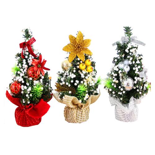 PVC Plastic Decoration, with Cloth, Christmas Tree, handmade, Christmas Design 200mm 