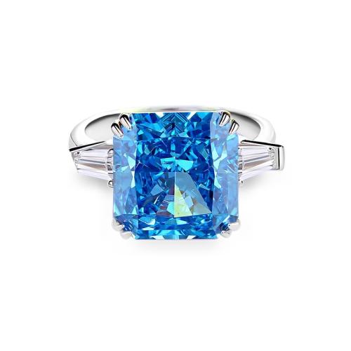 Anillo de dedo Zirconia Micro Pave Sterling Silver Cubic, Plata de ley 925, Joyería & diverso tamaño para la opción & micro arcilla de zirconia cúbica & para mujer, más colores para la opción, Vendido por UD