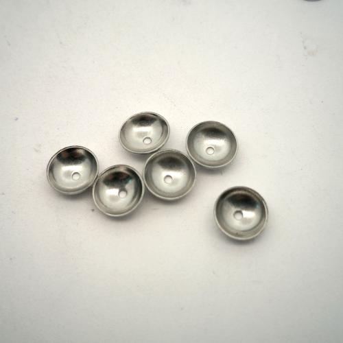 Stainless Steel Bead Cap, 304 Stainless Steel, DIY original color [