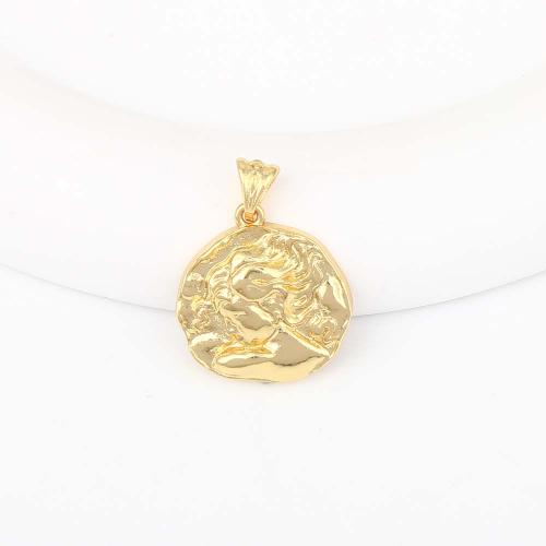 Brass Jewelry Pendants, gold color plated, DIY 