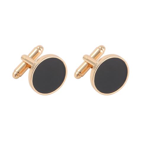 Zinc Alloy Cufflinks, for man & enamel 