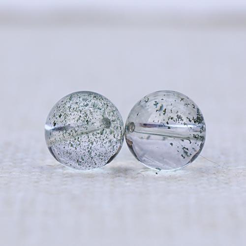 Perles en Quartz de fantôme, Quartz Phantom Vert, Rond, DIY & normes différentes pour le choix, Vendu par PC