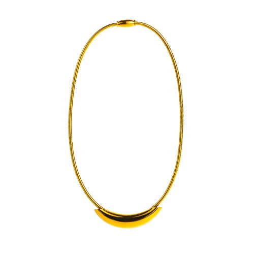 Collier de bijoux de titane, Acier titane, bijoux de mode & styles différents pour le choix & pour femme, plus de couleurs à choisir Environ 40 cm, Vendu par PC