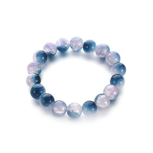 Bracelets de perle de bijou en verre, unisexe, plus de couleurs à choisir, Vendu par PC[