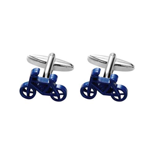 Zinc Alloy Cufflinks, plated, Unisex 