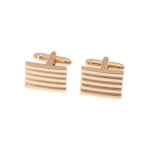 Zinc Alloy Cufflinks, plated, Unisex 