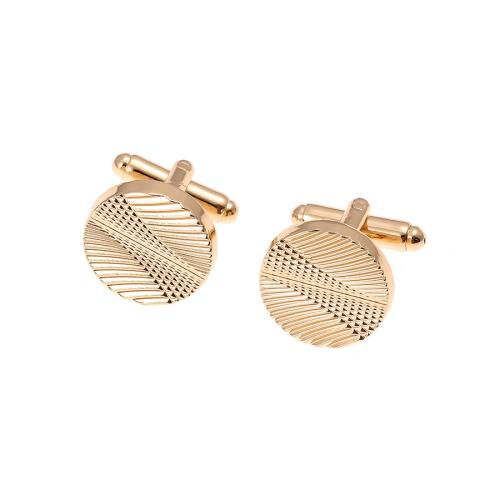 Zinc Alloy Cufflinks, plated, Unisex 