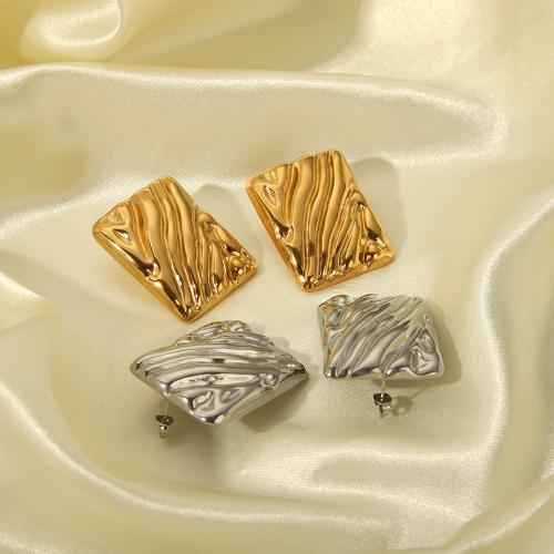 Stainless Steel Stud Earring, 304 Stainless Steel, fashion jewelry & for woman 