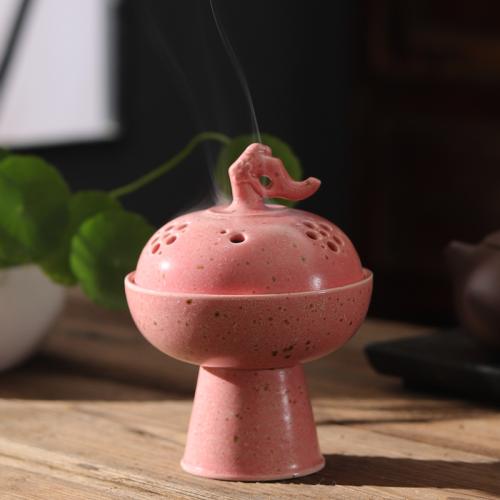 Porcelain Incense Burner, handmade, for home and office & durable [