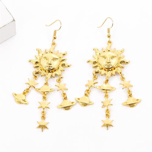 Zinc Alloy Drop Earring, plated, for woman 