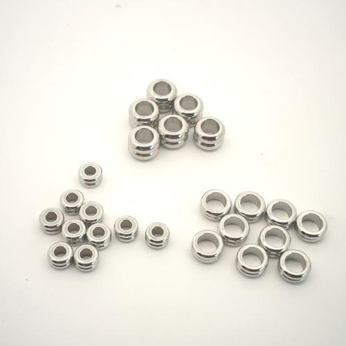 Stainless Steel Beads, 304 Stainless Steel, DIY & machine polishing original color 