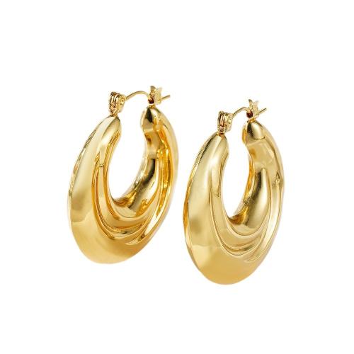 Boucles d'oreilles en acier titane, Placage, pour femme, plus de couleurs à choisir Vendu par paire