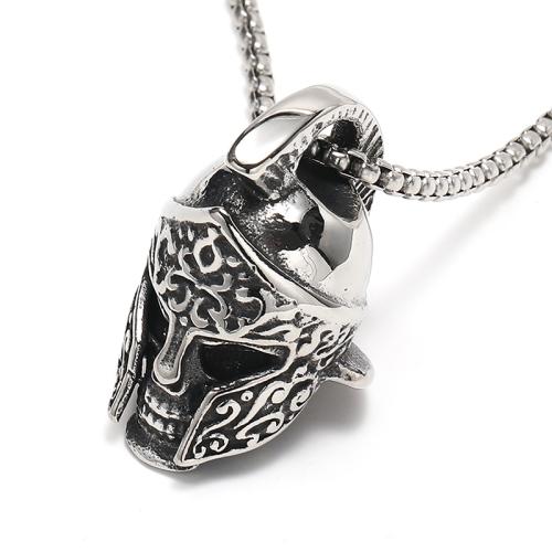 Pendentifs en titane, Acier titane, Finition antique, le style de punk & styles différents pour le choix & pour homme, couleur originale, Vendu par PC