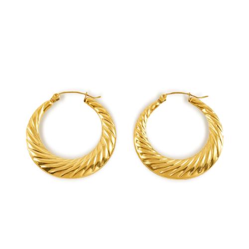 Boucles d'oreilles en acier titane, Placage, pour femme, plus de couleurs à choisir, Vendu par paire