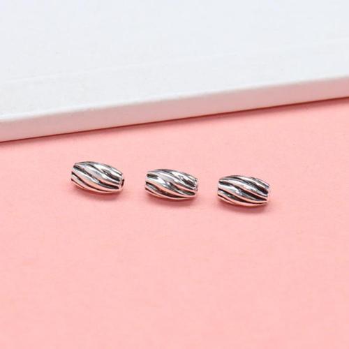 Sterling Silver Spacer Beads, 925 Sterling Silver, DIY original color 