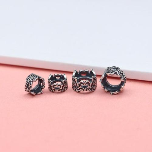 Sterling Silver Spacer Beads, 925 Sterling Silver, DIY original color 