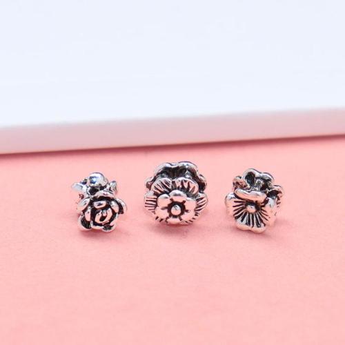 Sterling Silver Spacer Beads, 925 Sterling Silver, DIY original color 